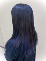 ヒラトヤ 肴町店 大人可愛い透明感立体感黒髪暗髪×エアストレート