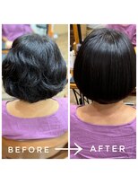 メイクルーム(make room.)&nbsp;札幌ネオメテオストレート施術例