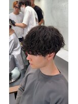 リップス 横浜(LIPPS)&nbsp;波巻きパーマ 刈り上げマッシュ 波巻きツイスト