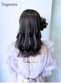 ハーフサイドアップ☆
