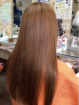 美容室サクライの写真/「クセ・うねりをなくして、圧倒的なツヤや手触りも同時に手に入れたい！」という欲張り派の方にオススメ◎