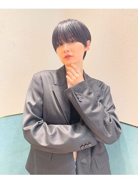 ロンド レグリーズ 立川(Lond leglise) グランマッシュ/オリーブグレー/ショート/ヘイリーボブ/前髪