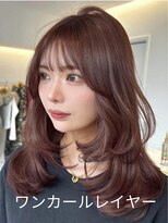 ラヴィ(Lavie)&nbsp;韓国ヘアーハッシュカットレイヤーカットハイライトカラー