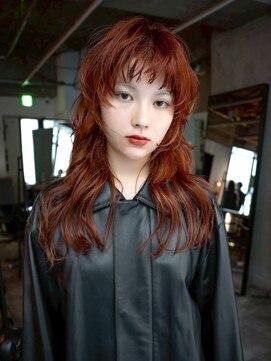 ギークス(GEEKS) 【GEEKS渋谷】ハッシュカット/ウルフ/顔周りレイヤー/ハイトーン