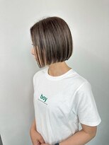 スラッシュアイボリー(SLASH ivory)&nbsp;白髪ぼかし/脱白髪染め/白髪染めハイライト／髪質改善