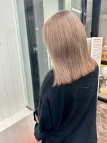 ヘアースマイルクー(HAIR SMILE COEUR)&nbsp;【SAYAKA】ハイトーンミルクティ