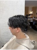 波巻きツイストスパイラルパーマ刈り上げセンターパート勝川駅