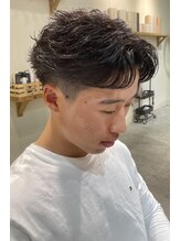 アンジェ(ange)&nbsp;ショートフェザーパーマ_浅沼耀