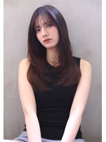 ブラン 広島八丁堀(Blanc)&nbsp;【Blanc】レイヤーカット＿ロング＿20代30代40代50代