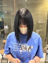 トテ(tote.) 透明感ブルーブラック