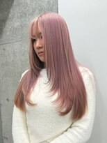 サンクプロジェクト(cinq PROJECT)&nbsp;ミルクティーピンクレイヤーロング