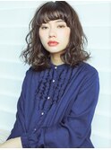 【lalei】大人かわいい黒髪無造作ボブ　表参道　青山