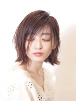 エムスラッシュ 新百合ヶ丘(M.SLASH) 【M.SLASH】シースルー×セミウェットボブ