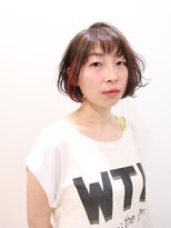 ヘアーサロン コトノハ インナーカラーボブスタイル