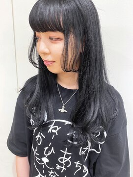 モリオフロムロンドン 大宮店(morio from London) 《大宮》姫カット×ダークカラー