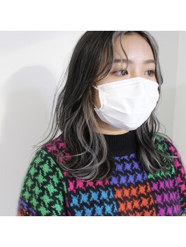 デコヘアーフラッペ(DECO HAIR frappe) フェイスフレーミングカラー/ホワイトベージュ