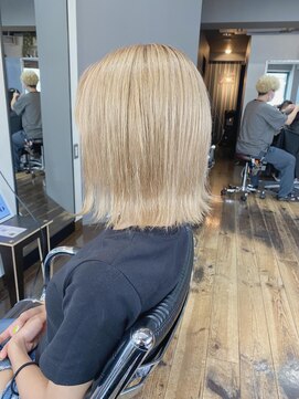 ヘアアンドメイク エジェリ(hair&make egerie) 【外ハネボブ ボブ ブリーチ 恵比寿】