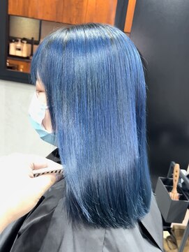 フォワバイベル 都賀店(Foi by Belle) ブルーヘアー