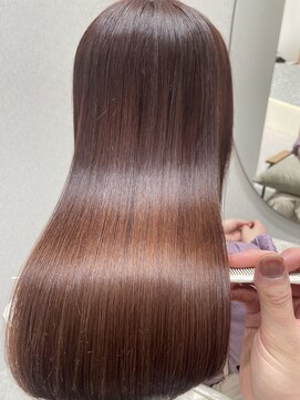 ジーナ 千葉(Zina) 『艶髪』ピンクブラウン×髪質改善TR ハセガワ