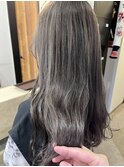 ケアブリーチでグレージュ