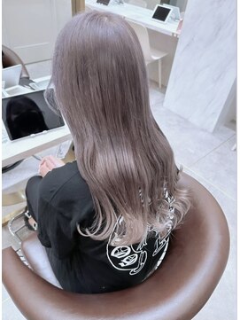 ロンド レア 天神大名店(Lond Le’a) ダブルカラーミルクティーカラーケアブリーチグレージュ韓国