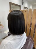 ミディアムボブスタイル
