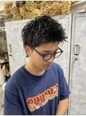 メンズスパイキーショート