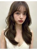韓国レイヤー×アッシュブラウン