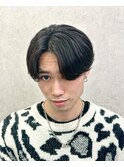 韓国風ニュアンスパーマセンターパート