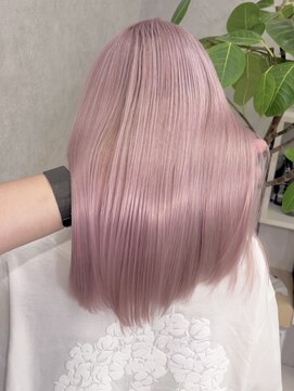 ロウル 渋谷(LOWRL) ピンク/ブリーチ