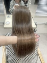 ユニ 江坂(Uni.)&nbsp;髪質改善カラー　ベージュブラウン