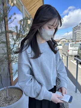 エムサロン 元総社(emusalon) 《Yachida》まろやかベージュ×ナチュラルヘア