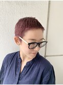 20代30代40代大人カッコいいファンタグレープカラーブリーチ
