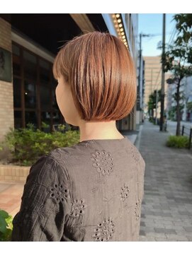 ナック ベース(knack base) ボブ×まろやかベージュ