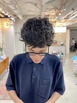 ヘアー アイス ルーチェ(HAIR ICI LUCE)&nbsp;無造作パーマ 黒髪パーマ ニュアンスパーマ / 井上