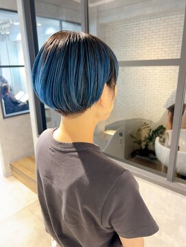 アロー(arrow) 伸びかけブリーチとブルー【みのり】