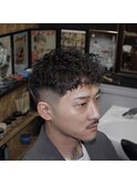 フェード×パーマ