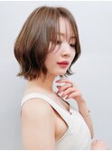 【ボブ】くびれボブ/20代/30代/40代/50代/髪質改善