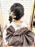 振袖×ヘアアレンジ