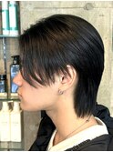 サイドパート/センターパート/メンズカット/20代ヘア