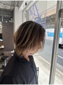 波巻きツイストスパイラルパーマ/フェザーパーマ/眉毛/メンズ