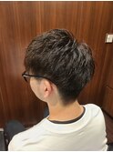 ツーブロックマッシュ