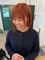 オーアイシー(OIC)&nbsp;ボブ×オレンジ