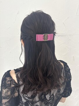 プライズ 表参道原宿店(prize) ハーフアップアレンジ