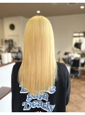 ショートブリーチケアブリーチレイヤーカット髪質改善