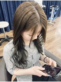 髪質改善で作る透明感グレージュカラー