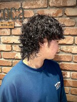 ボコカ(bococa) 【大村指名】メンズカットマッシュウルフスパイラルパーマ