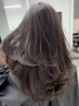 【朝楽！動き、艶のありヘアー】レイヤーカット＋髪質改善＋マイクロバブル