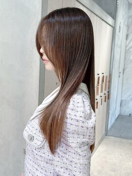 ロンドクレール 川崎(Lond clair) 韓国顔周り/ハイレイヤー/ミディアムレイヤーカット/川崎113