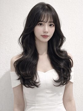 ユウキカガヤキ(YUUKI KAGAYAKI) 姫路 レイヤーカット ロング 姫路 縮毛矯正 縮毛矯正 自然